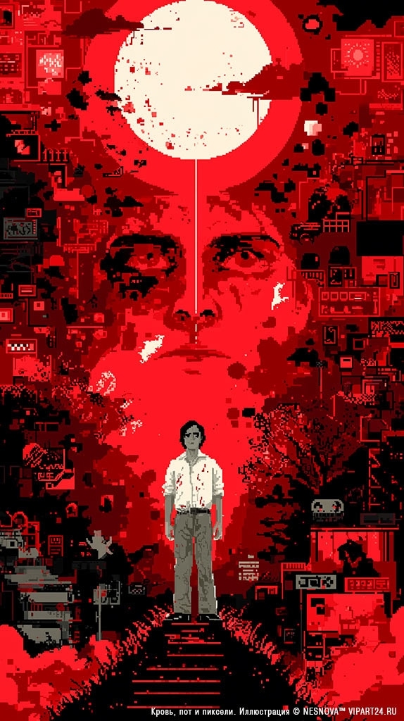 кровь пот и пиксели оригинальные иллюстрации 01